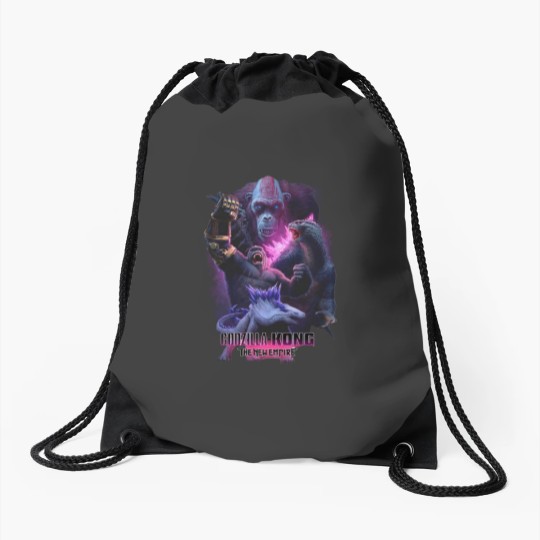 Discover god zilla X Kong The New Empire 2024 Drawstring Bags, god zilla X Kong Drawstring Bags
