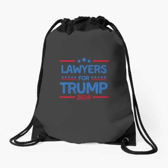 Discover Lawyers For Trump 2024 President Election 2024 Drawstring Bags