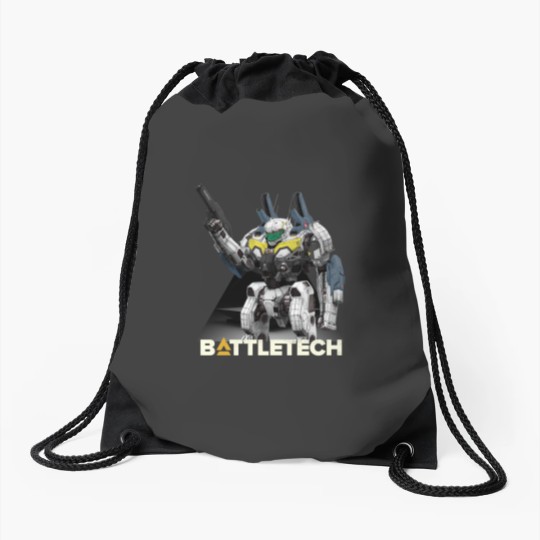 Discover Battletech MechWarrior - Unleash the Mech Fury - Battletech - Drawstring Bags