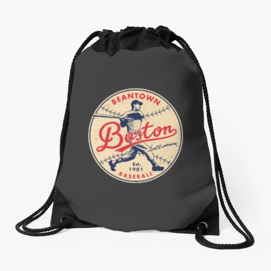 Discover Ted Williams Red Sox 1 6+4+3=2 Boston Drawstring Bags