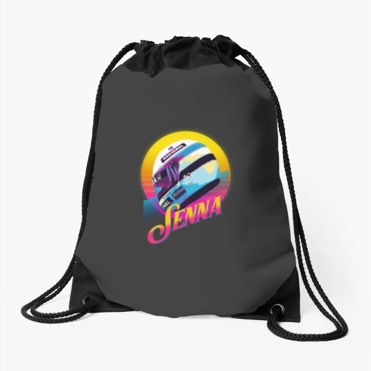 Discover Ayrton Senna Tfunny Drawstring Bags