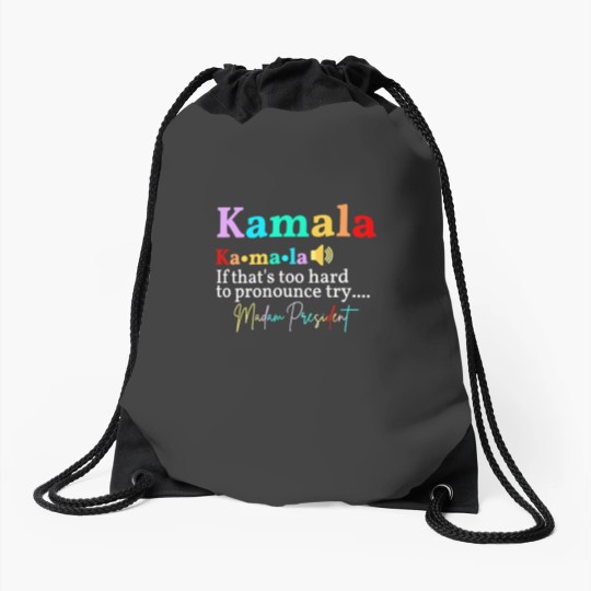 Discover Madam President Drawstring Bags for Election 2024