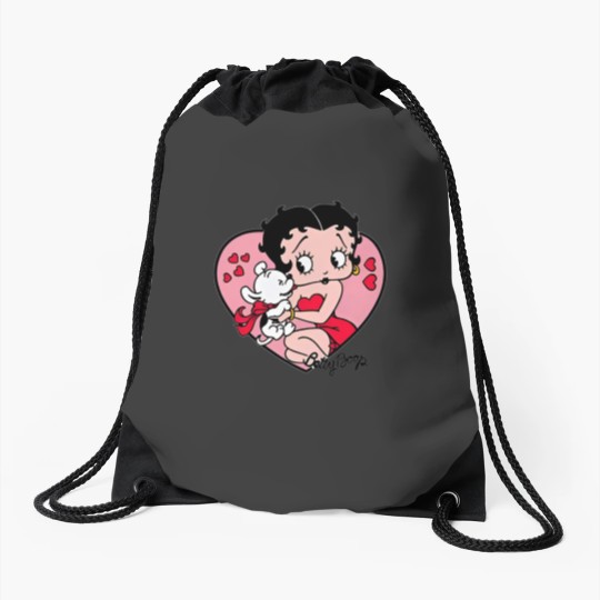 Discover Rare Betty Boop Drawstring Bags Vintage