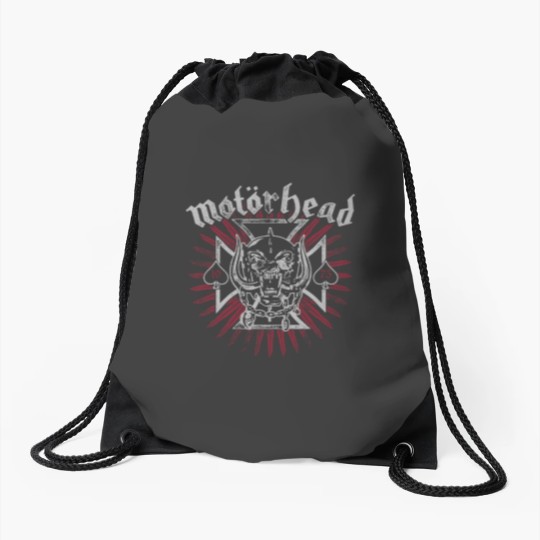Discover Motrhead Warpig seals Drawstring Bags