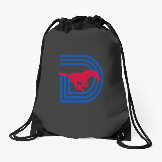 Discover SMU Triple D Logo Drawstring Bags
