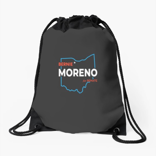 Discover Bernie Moreno For US Senate 2024 Senator Ohio El Drawstring Bags