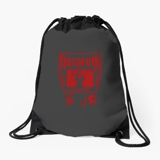 Discover Vintage 1978 Nazareth Expect No Mercy tour concert Drawstring Bags