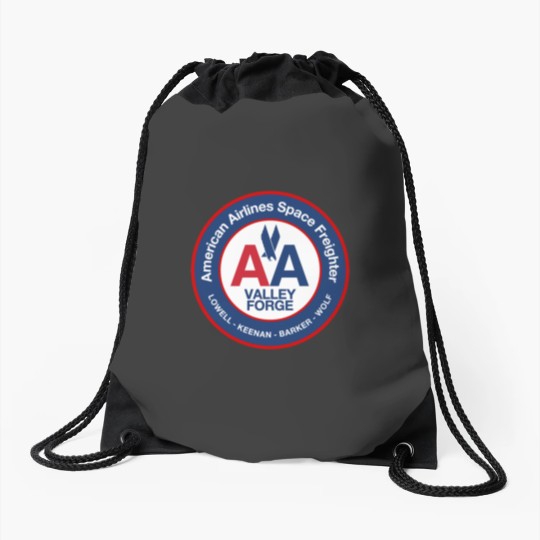Discover AA Space Freighter Valley Forge Silent Running Drawstring Bags