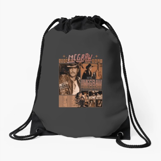 Discover Tim Mcgraw Tour Standing Room Only Drawstring Bags, Tim Mcgraw Country Music Tour 2024