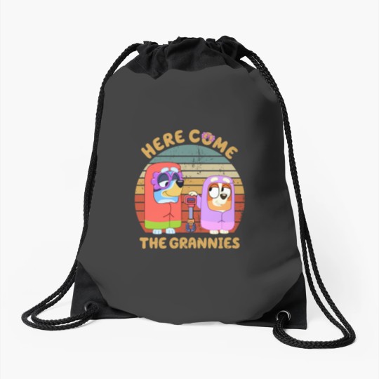 Discover Grannies Drawstring Bag: BlueyDad Family