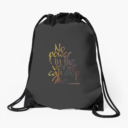 Discover .No Power in the 'Verse can stop Me, Browncoats Forever Drawstring Bags