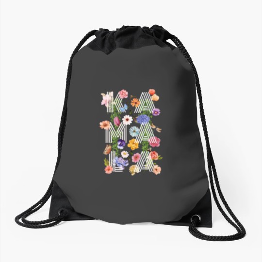 Discover Kamala Harris 2024 Botanical Drawstring Bags Wildflower Collection