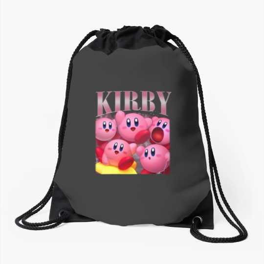 Discover Vintage Kirby Drawstring Bag - Cute and Functional
