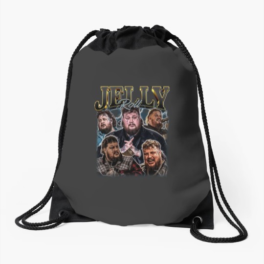 Discover Jelly Roll The Beautifully Broken Tour 2024 Drawstring Bags 90S Vintage Concert