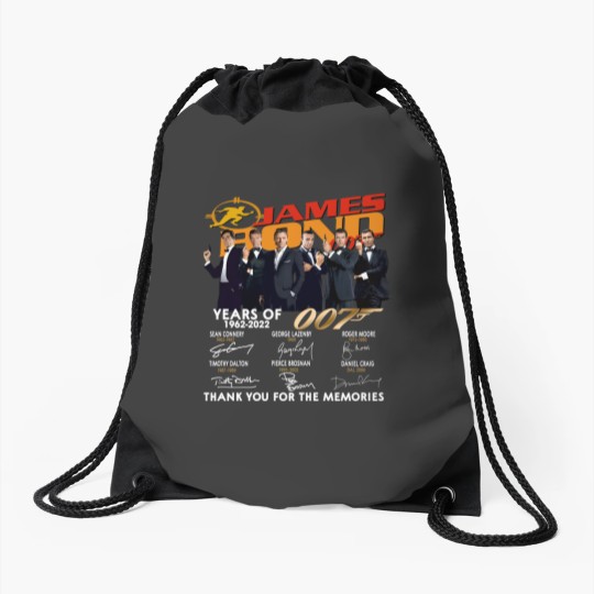 Discover James Bond Drawstring Bags, James Bond 007 60th Anniversary Drawstring Bags, James Bond Vintage Drawstring Bags
