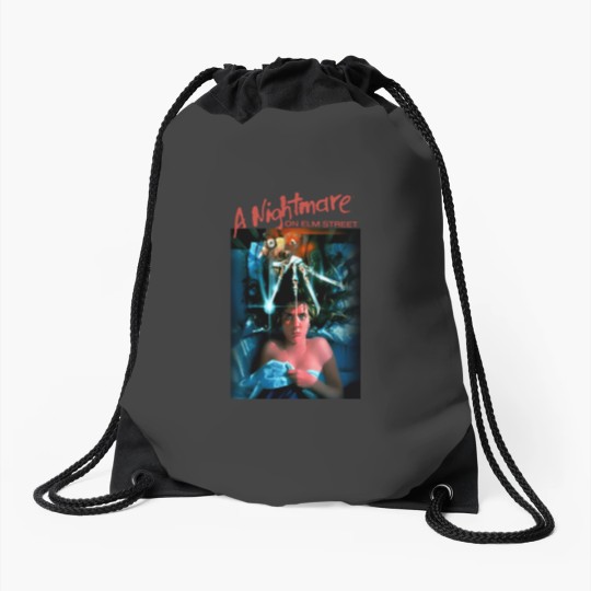Discover A Nightmare on Elm Street Drawstring Bags