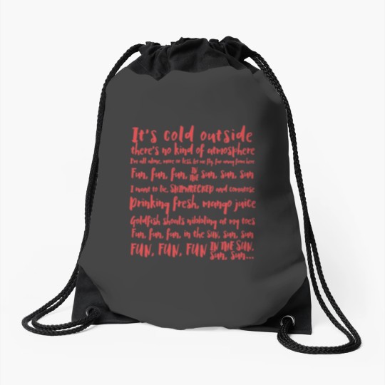 Discover Red Dwarf Lyrics Drawstring Bags