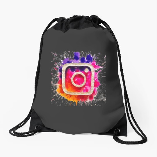 Discover Instagram Drawstring Bags
