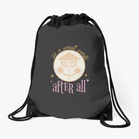 Discover Small World  Drawstring Bags - Small world Drawstring Bags