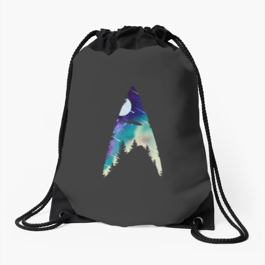 Discover The Next Generation Starfleet Galactic Insignia Drawstring Bags