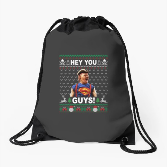 Discover Hey You Guys Movie Quotes Drawstring Bags, Sloth Goonies Funny Christmas Drawstring Bags