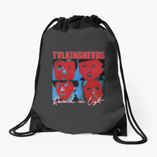 Discover Vintage Talking Heads Remain in Light Drawstring Bags - Talking Heads Drawstring Bags