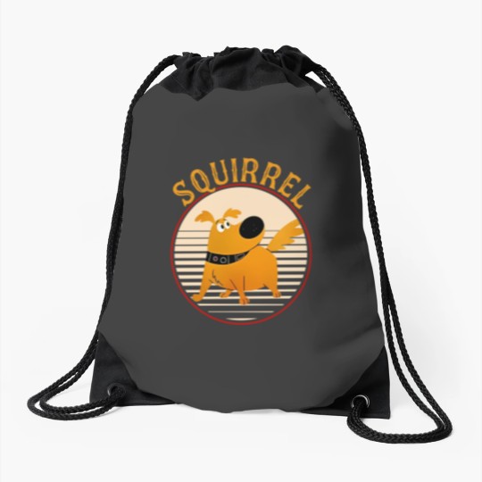 Discover Dug Dog Squirrel Drawstring Bags, Up Family Matching Drawstring Bags, Gift Ideas for Men Women