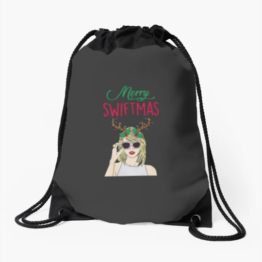 Discover Have A Merry Swiftmas Drawstring Bags, Merry Swiftmas