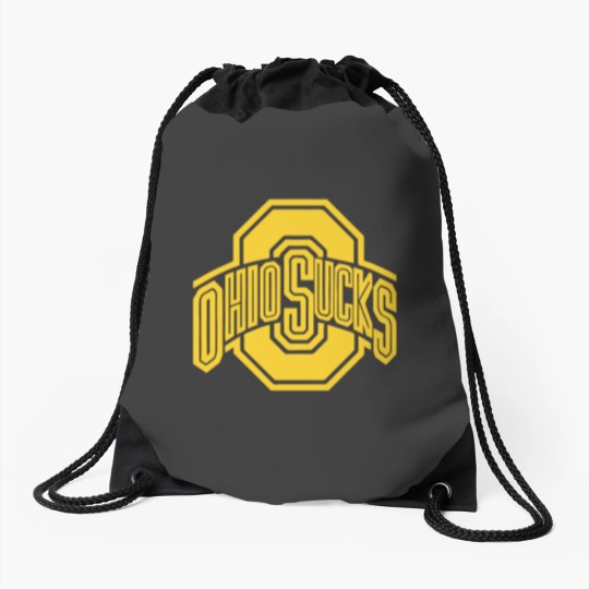 Discover Ohio Sucks Drawstring Bags for Michigan Wolverine fans