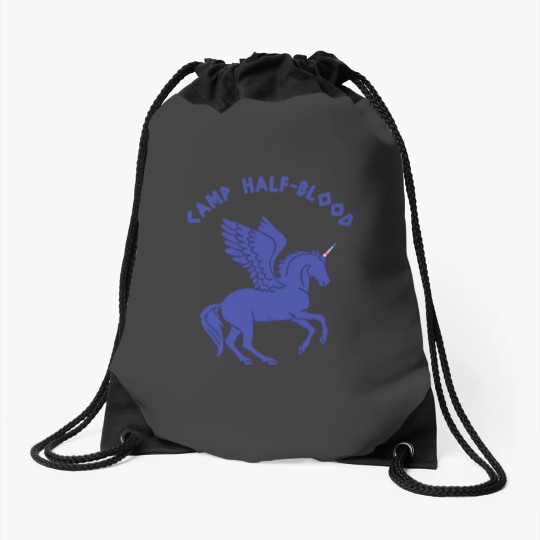 Discover camp half blood unicorn - Camp Half Blood Kids - Drawstring Bags