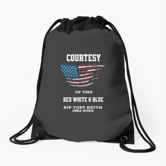 Discover In Memory of Toby Keith 1961-2024 Drawstring Bag