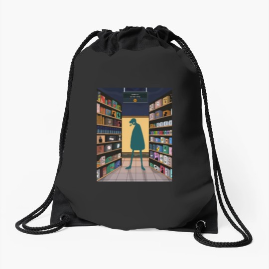 Discover 4142 In The Supermarket Drawstring Bags