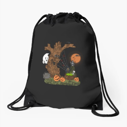 Discover 564 Spooky Pals Spookyville  Cute Awesome Halloween Treat Drawstring Bags