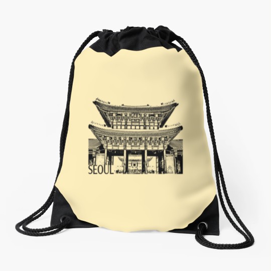 Discover Seoul - Seoul - Drawstring Bags
