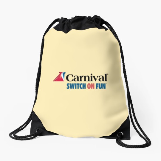 Discover Carnival cruise (2) Drawstring Bags