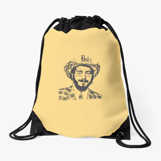 Discover post Malone Cowboy Drawstring Bags, Music Merch, Country Music