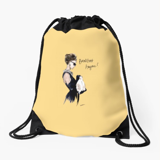 Discover Andrey Hepburn(24 Andrey Hepburn(24 Drawstring Bags