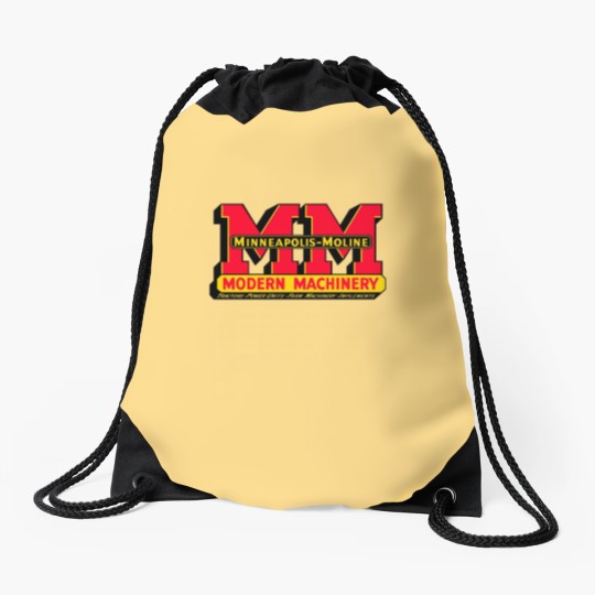 Discover Minneapolis Moline Farm Engine birthday christmas Drawstring Bags