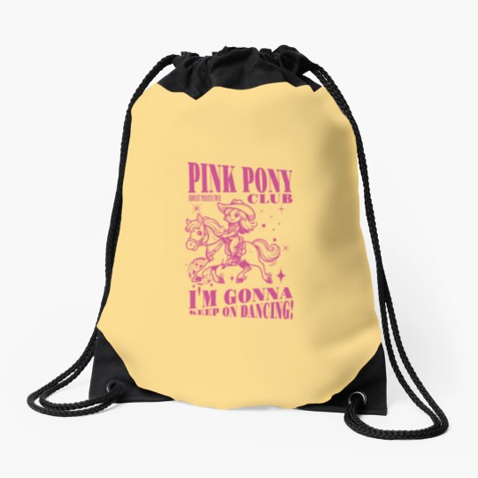 Discover Pink Pony Club Kid Drawstring Bags, Chappell Roan Youth Drawstring Bags, Midwest Princess Tour