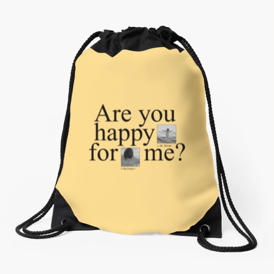 Discover Kendrick Lamar Tour Drawstring Bags, Are You Happy For Me, I Am Sorry Drawstring Bags AH6540