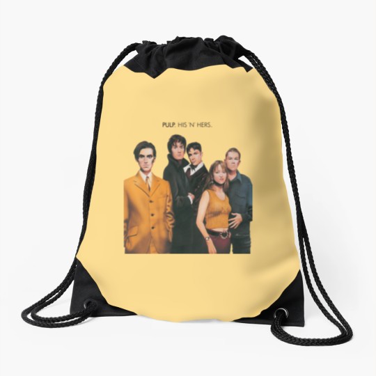 Discover Pulp Band Drawstring Bags