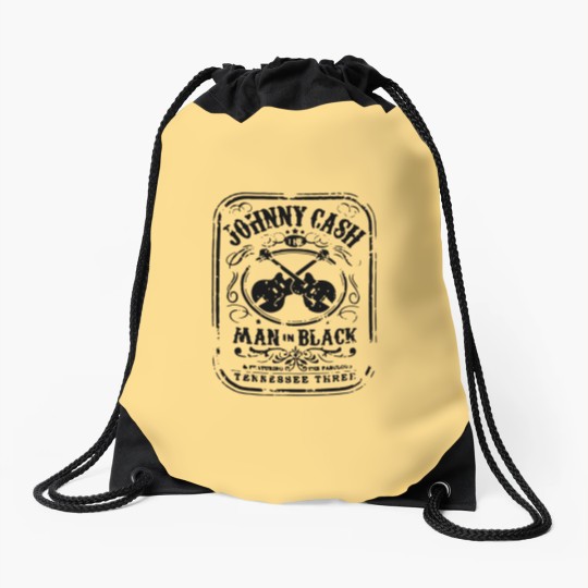 Discover Johnny Cash Drawstring Bags