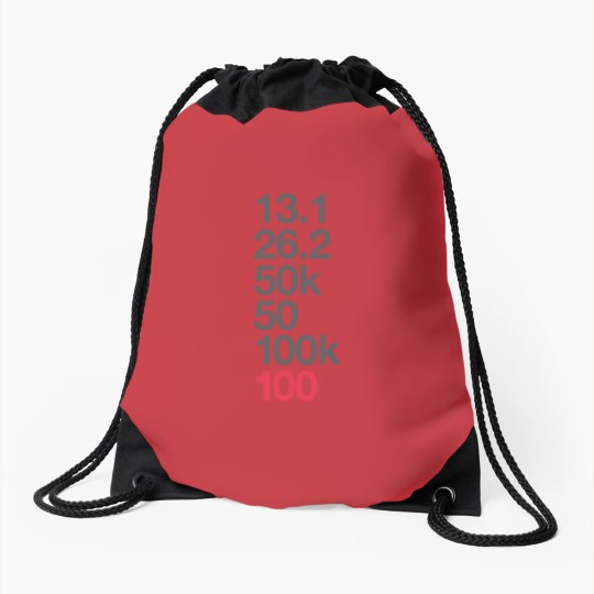 Discover 100 Miler Ultra Running - Ultramarathon - Drawstring Bags