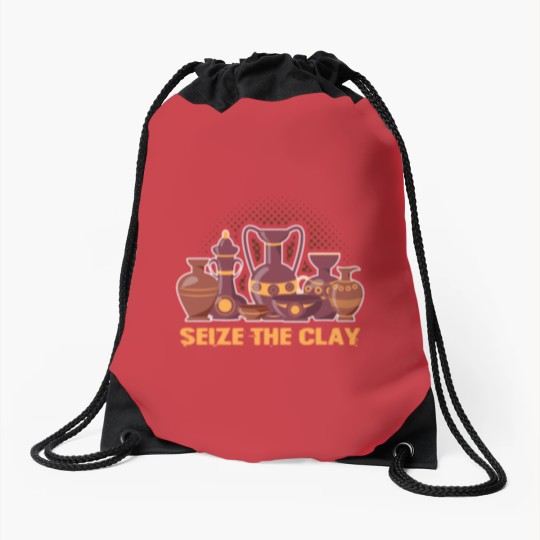 Discover Pottery Seize The Clay Pottery Pots Mud Clay Drawstring Bags