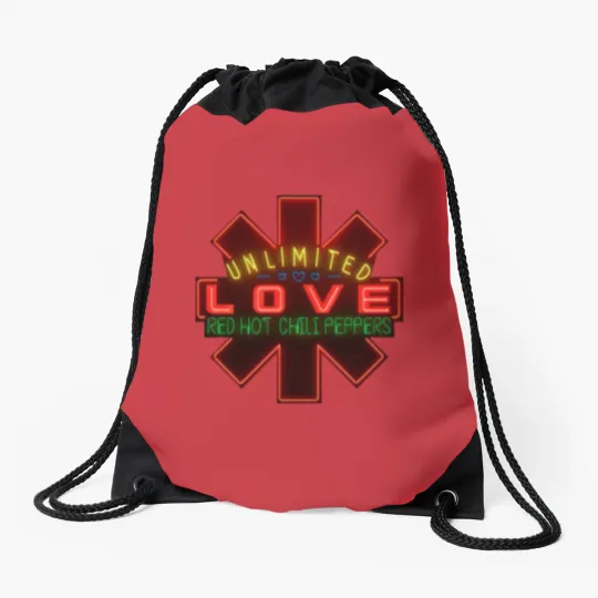 Discover Red Hot Chili Peppers Unlimited Love World Tour 2022 Drawstring Bags, Red Hot Chili Peppers Tour 2022 Drawstring Bags