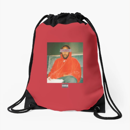 Discover Kendrick Lamar Vintage Graphic Drawstring Bags - DAMN. Vintage Graphic Drawstring Bags