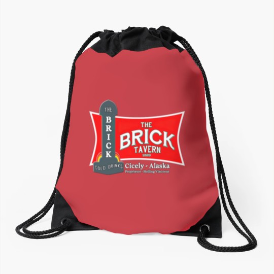 Discover The Brick Northen Exposure - The Brick Northen Exposure - Drawstring Bags