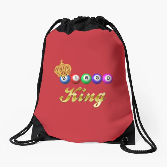 Discover Bingo King - Bingo King - Drawstring Bags