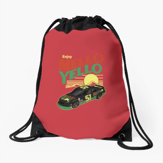 Discover Cole Trickle Mello Yello Car - Days Of Thunder - Drawstring Bags