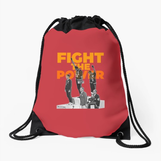 Discover Fight the Power Drawstring Bags